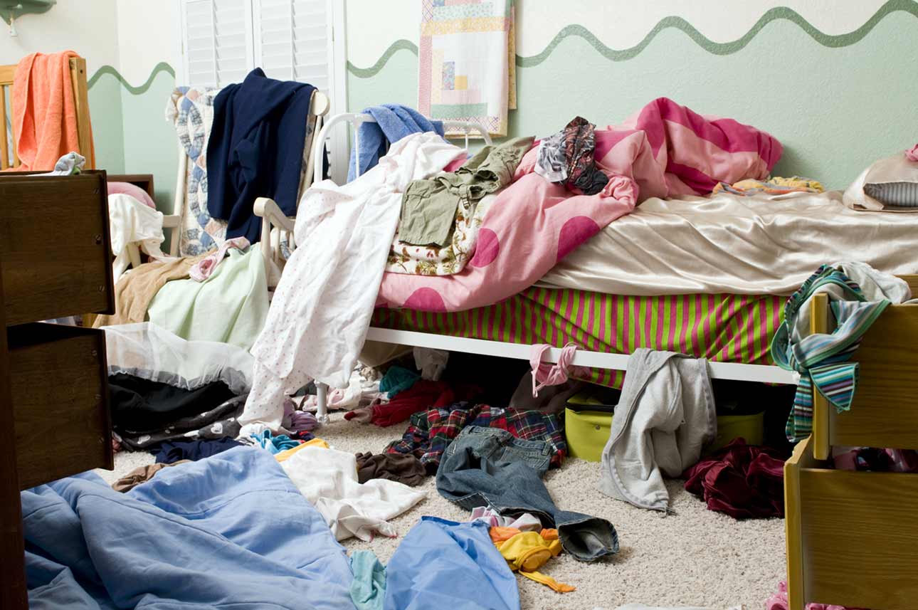 Clean Bedrooms to Help ADHD Sleep Problems